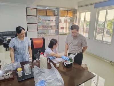 自治区农业农村厅赴柳州开展生鲜乳质量安全监测 筑牢奶业安全防线